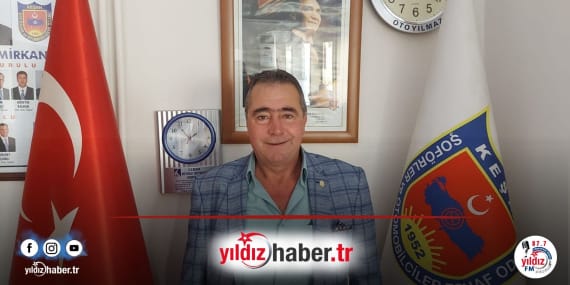 Keşan Şoförler Odası Başkanı Demirkan “Galericilere Lise Mezuniyeti Şartı Süresi Uzatıldı”