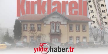 Kırklareli’de Hafta Sonu Hava Durumu Sıcaklıklar Sıfırın Altına Düşecek, Don ve Buzlanmaya Dikkat!