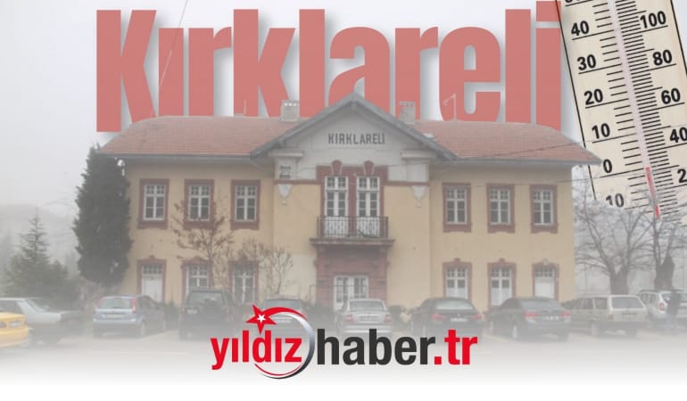 Kırklareli’nde Yeni Yıla Soğuk ve Parçalı Bulutlu Hava Hakim Olacak