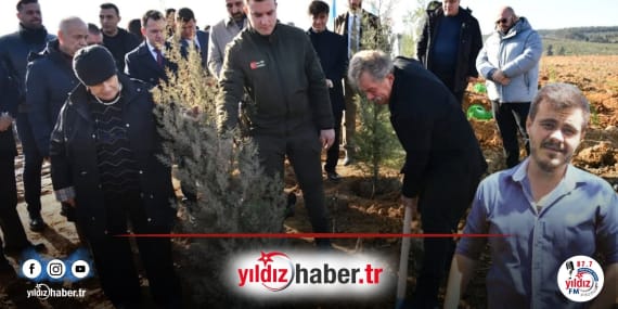 Merhum Avukat Hakan Çağın Taşdelen’in Anısına Hatıra Ormanı Oluşturuldu