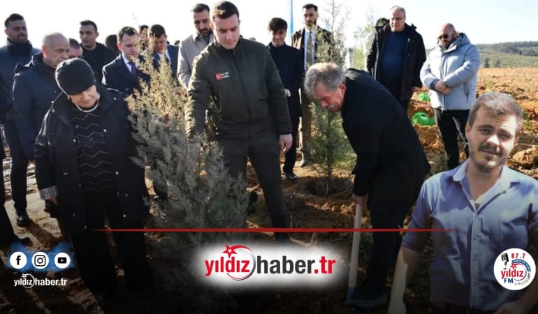 Merhum Avukat Hakan Çağın Taşdelen’in Anısına Hatıra Ormanı Oluşturuldu