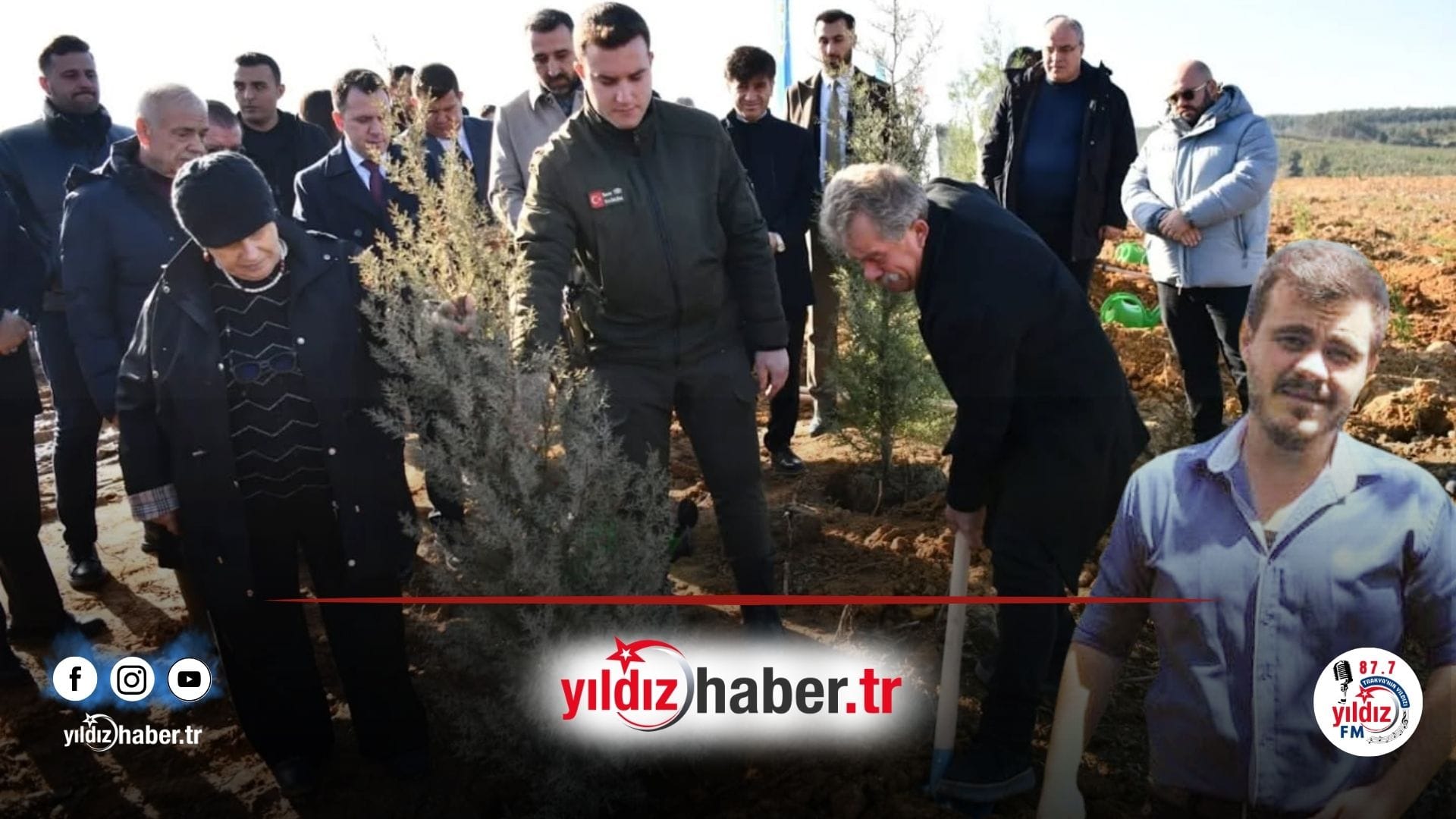 Merhum Avukat Hakan Çağın Taşdelen’in Anısına Hatıra Ormanı Oluşturuldu