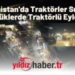 Yunanistan'da Traktörler Sınırda Gümrüklerde Traktörlü Eylemler