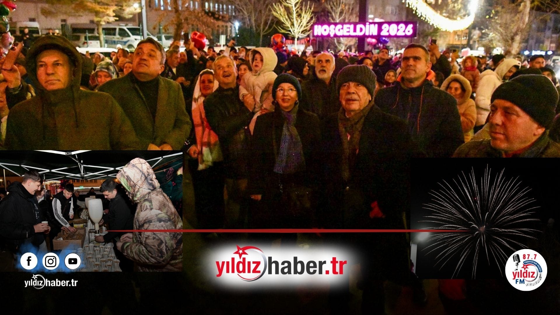 Keşan Belediyesi’nden Yeni Yıla Özel İkram