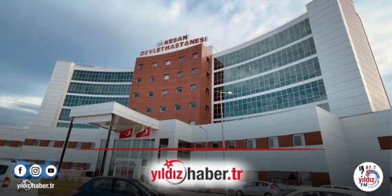 Keşan Devlet Hastanesi'nde Silahla Yakalandı