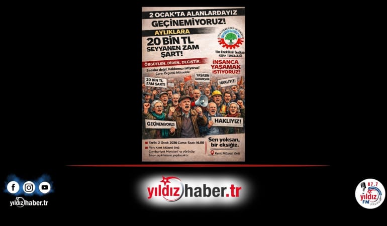 Keşan’da Emekliler Bugün Alanlara Çıkıyor