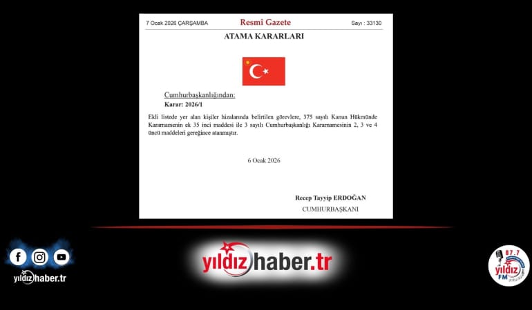 SON DAKİKA!!! Valiler Kararnamesi Resmî Gazete’de Yayımlandı: Trakya’da Atamalar Oldu Mu?