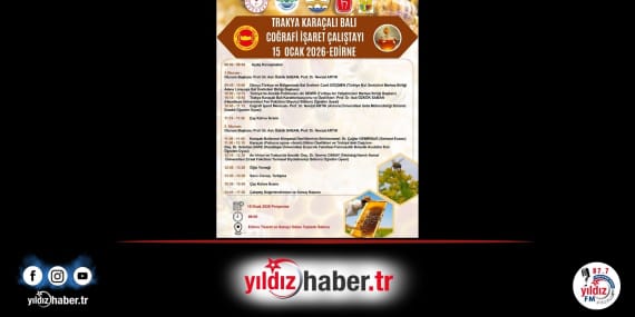 Trakya Karaçalı Balı Coğrafi İşaret Yolculuğunda İlk Adımı Atıyor