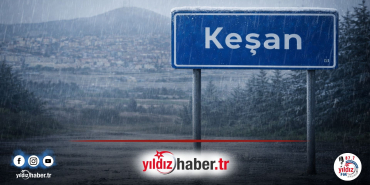 Keşan’da Yağışlı Hava Etkisini Sürdürecek