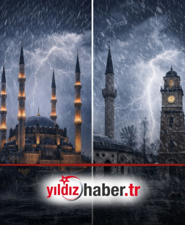 Meteorolojiden Sarı ve Turuncu Alarm Trakya ve Çanakkale’de Fırtına ve Sağanak Uyarısı!