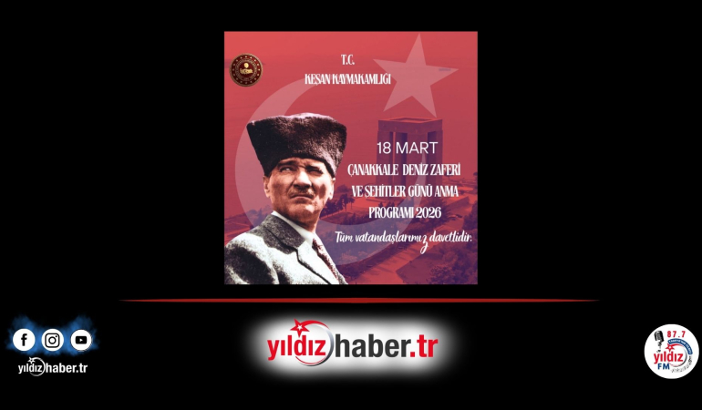 18 Mart Şehitleri Anma Günü ve Çanakkale Deniz Zaferi Programı Belli Oldu