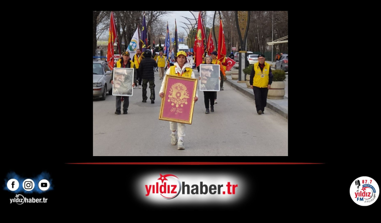 Çanakkale Ruhu Keşan’da: 57. Alay Vefa Yürüyüşçüleri Dualarla Uğurlandı