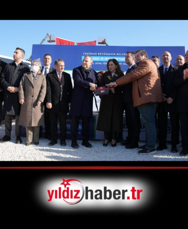 Çorlu’nun Ticaret Altyapısına Dev Yatırım Yeni Sebze ve Meyve Halinin Temeli Atıldı