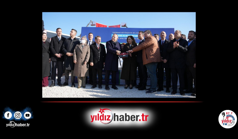 Çorlu’nun Ticaret Altyapısına Dev Yatırım: Yeni Sebze ve Meyve Halinin Temeli Atıldı