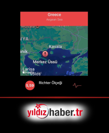 Ege Denizi’nde Deprem Edirne'den Hissedildi!