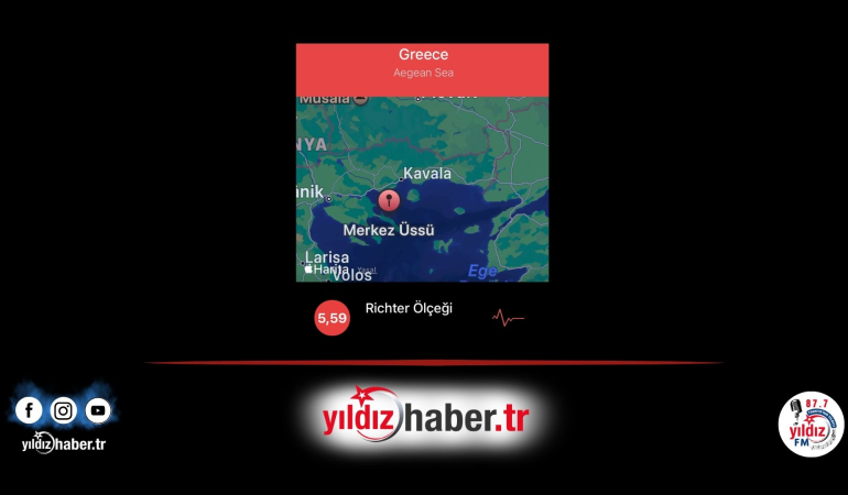 Ege Denizi’nde Deprem: Edirne’den Hissedildi!