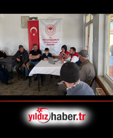 Enez’de Güvenli Tarım Seferberliği Üreticilere B-Reçete Eğitimi