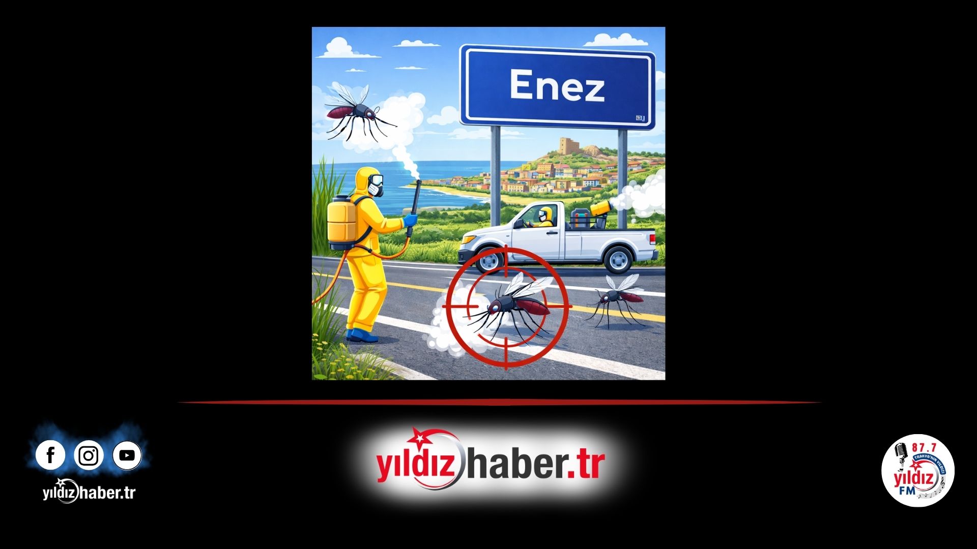 Enez’de Sivrisinek Seferberliği Çözüm Yoksa Para da Yok