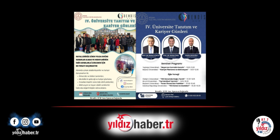 IV. Üniversite Tanıtım ve Kariyer Günleri 2 Nisan’da Bendis AVM’de Gerçekleştirilecek