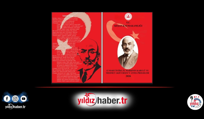 İstiklal Marşı’nın Kabulü ve Mehmet Akif Ersoy’u Anma Günü Programı Yarın