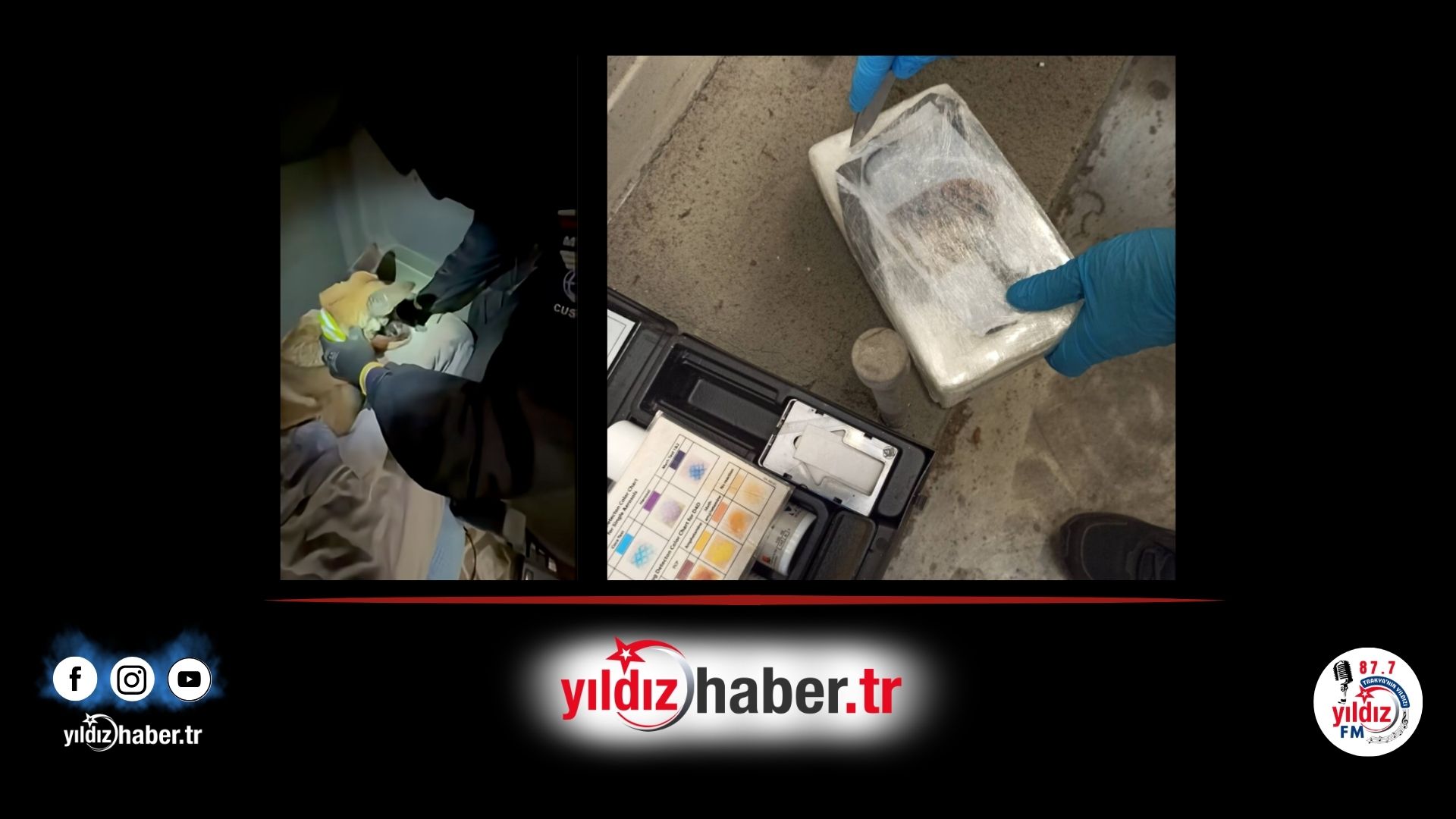 Kapitan Andreevo’da Kokain Operasyonu Buzdolabı Yüklü TIR'da 300 Bin Euro'luk Uyuşturucu Ele Geçirildi