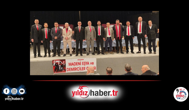 Keşan Madeni Eşya ve Demirciler Odası’nda Yeni Başkan Fatih Uslu Oldu