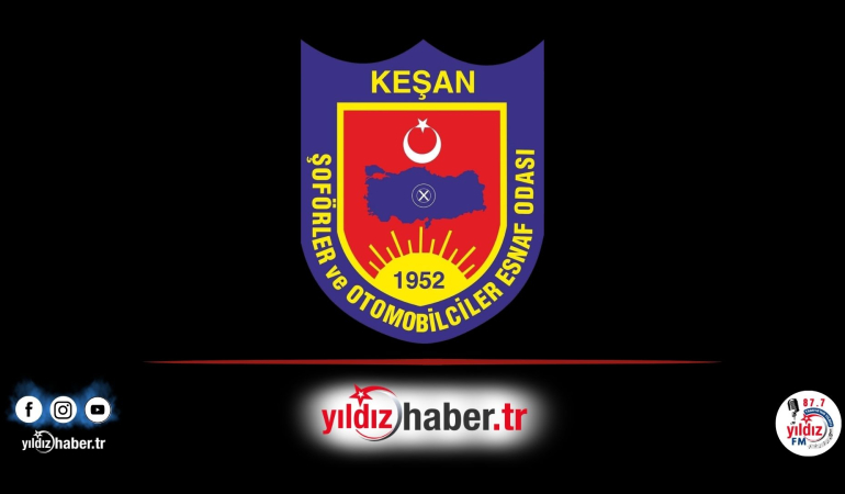 Keşan Şoförler Odası’ndan Plaka Düzenlemesi Açıklaması: Bazı Cezalar İptal Edildi