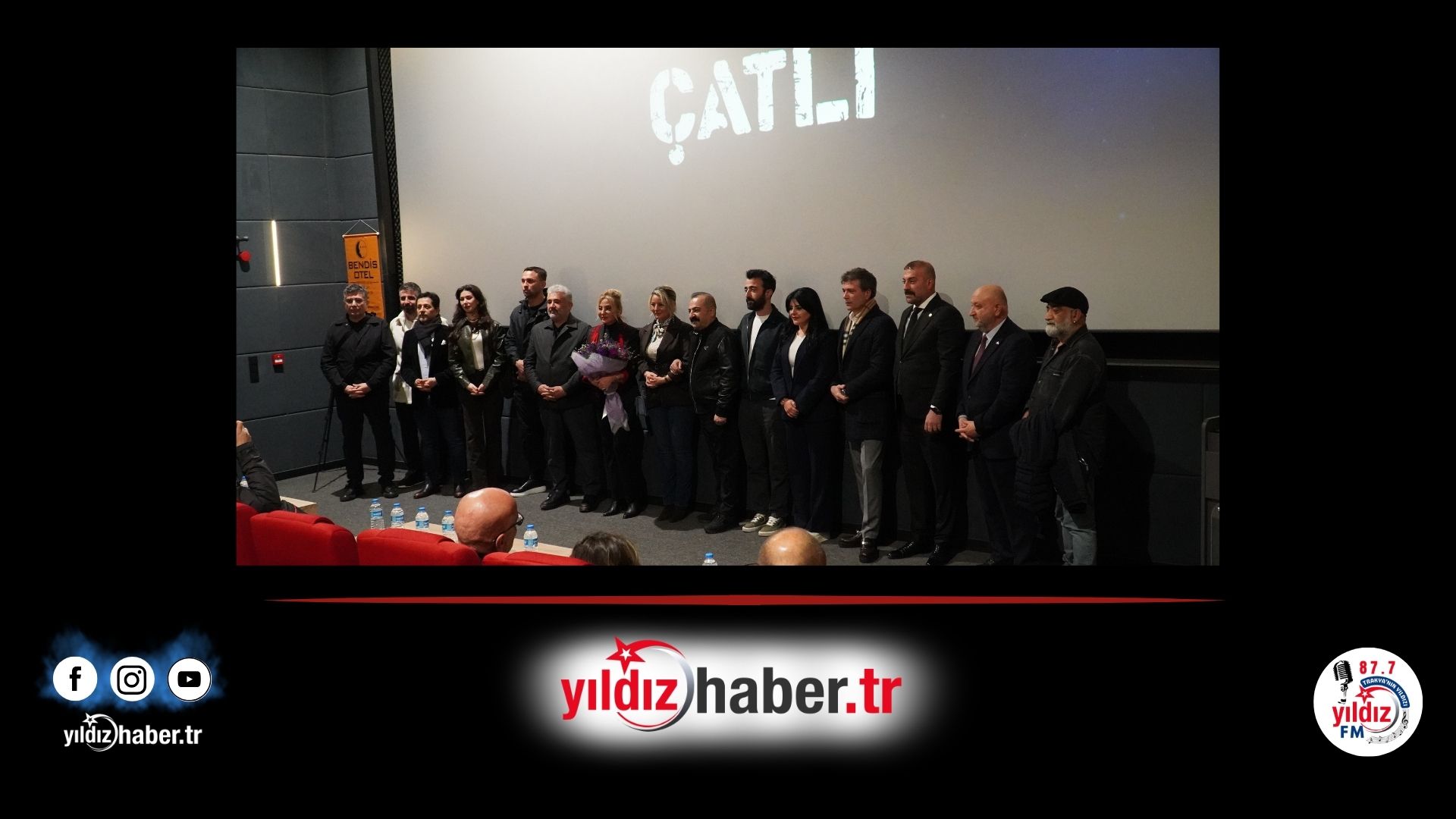 Keşan’da “Çatlı” Rüzgarı CineBendis’teki Galada Tarihi Tanıklık ve Duygu Dolu Anlar