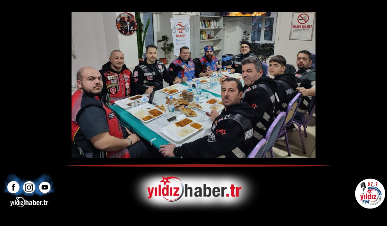 Keşanlı Motosikletçiler İftar Sofrasında Buluştu: Fast Moto 22’den Birlik Mesajı