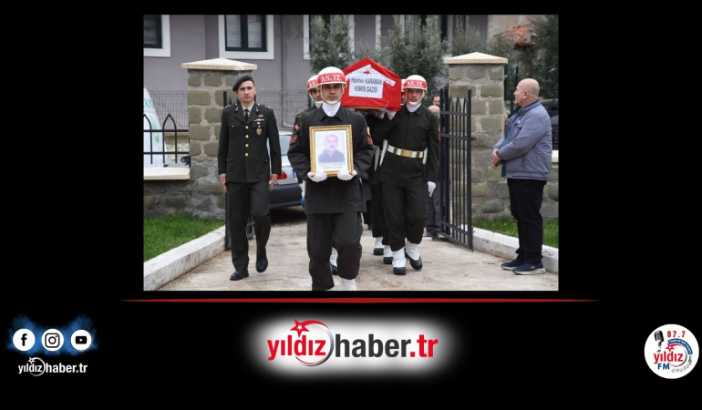 Kıbrıs Gazisi Hüsmen Karaman, Keşan'da Son Yolculuğuna Uğurlandı