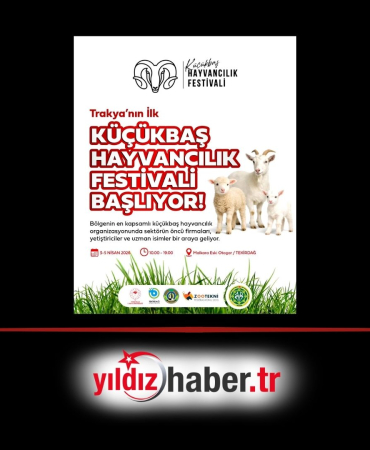 Küçükbaş Hayvancılık Festivali Malkara’da Başlıyor!