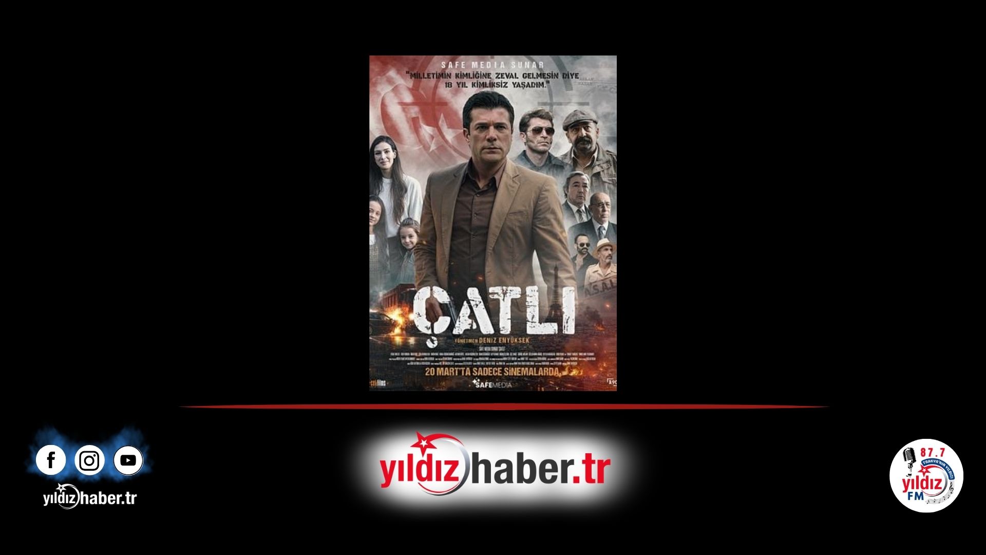Türkiye’nin Yakın Tarihine Işık Tutan Çatlı Filmi Keşan’da Çatlı Ailesi ve Filmin Oyuncuları 22 Mart'ta CineBendis'te Gala Gecesi'nde İzliyecilerle Olacak