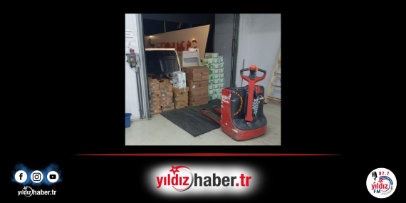 Bulgar Kapısında Belgesiz Yarım Ton Gıda Ele Geçirildi