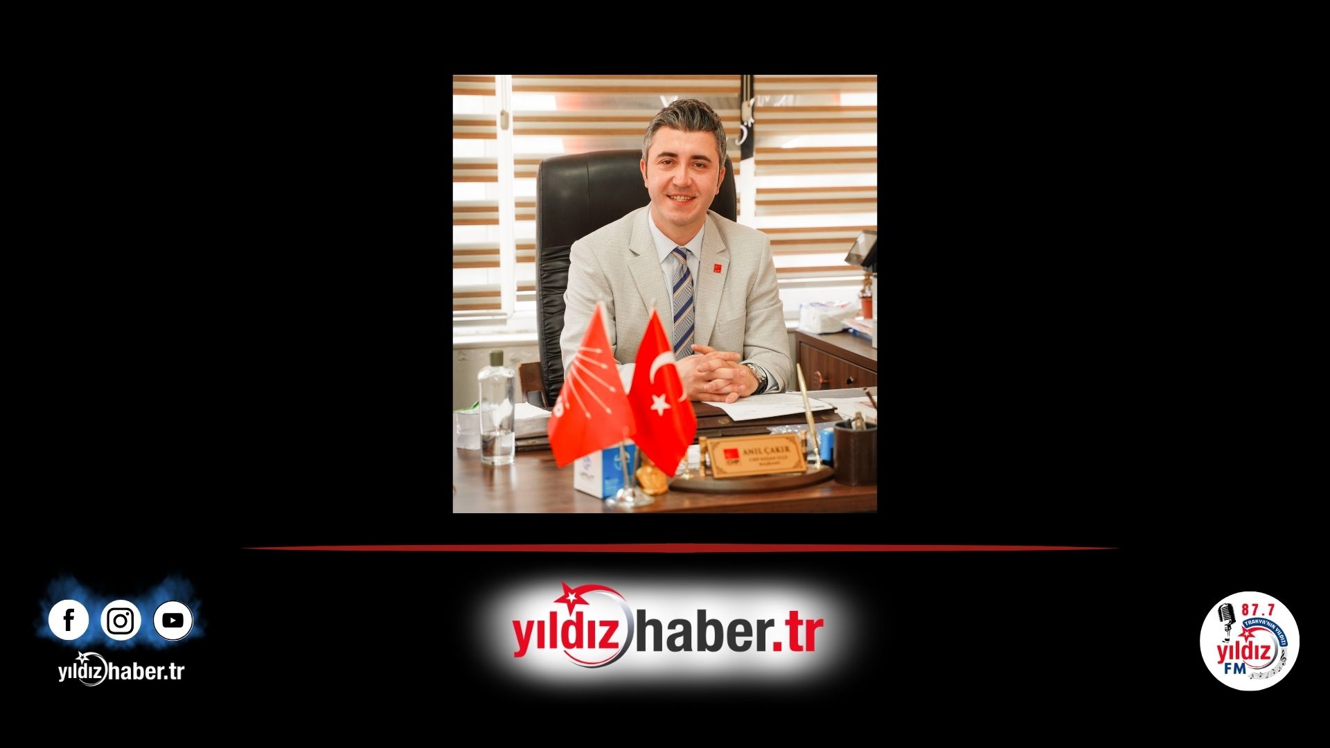 CHP Keşan İlçe Başkanı Anıl Çakır'dan 1 Mayıs Emek Manifestosuna Davet Tüm Halkı Tekel Meydanı’na Bekliyoruz
