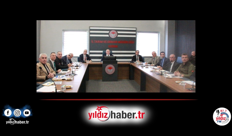 Edirne’nin Su Geleceği Masaya Yatırıldı: İl Su Kurulu Toplantısı Gerçekleştirildi