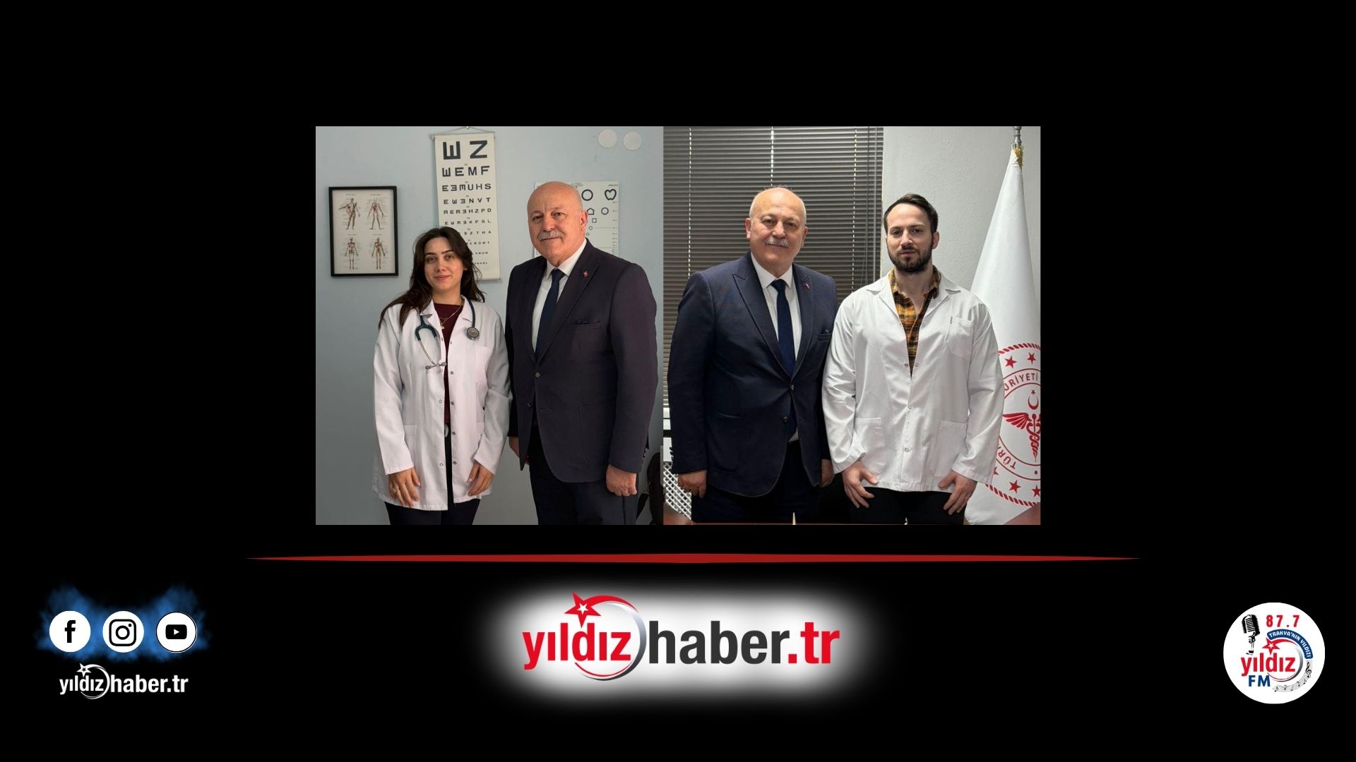 Hayrabolu'da İki Yeni Doktor Göreve Başladı