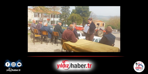İlçe Sağlık Müdürlüğü Köylerde Kırım-Kongo Kanamalı Ateş Riskine Karşı Eğitim Vermeye Başladı!