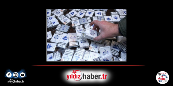 Kaptan Andreevo’da Kaçak Sigara Ele Geçirdi