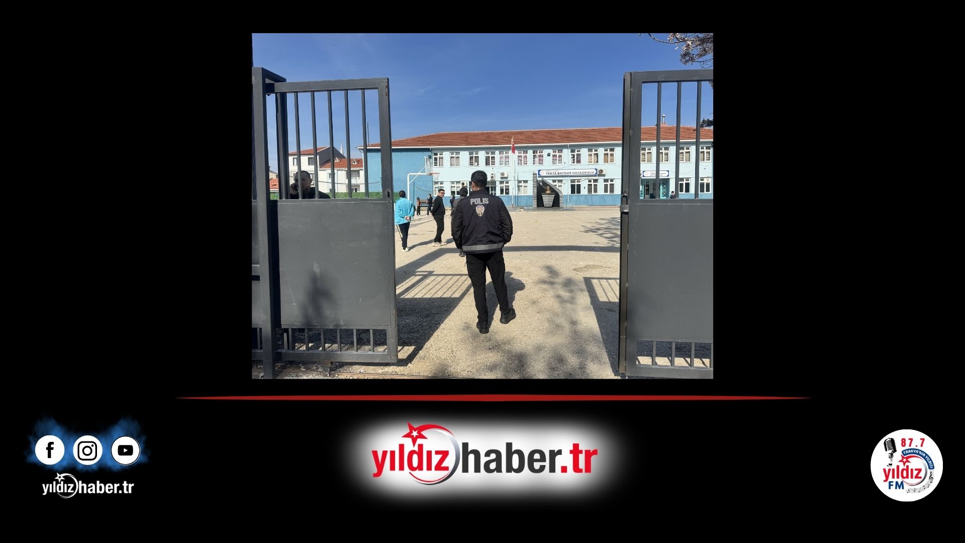 Keşan’daki Okullarda Üst Düzey Güvenlik Dönemi Başladı Polis Ekipleri Görev Başında