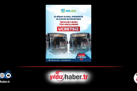 Tekirdağ'da 23 Nisan'da Toplu Taşıma Ücretsiz Hizmet Verecek