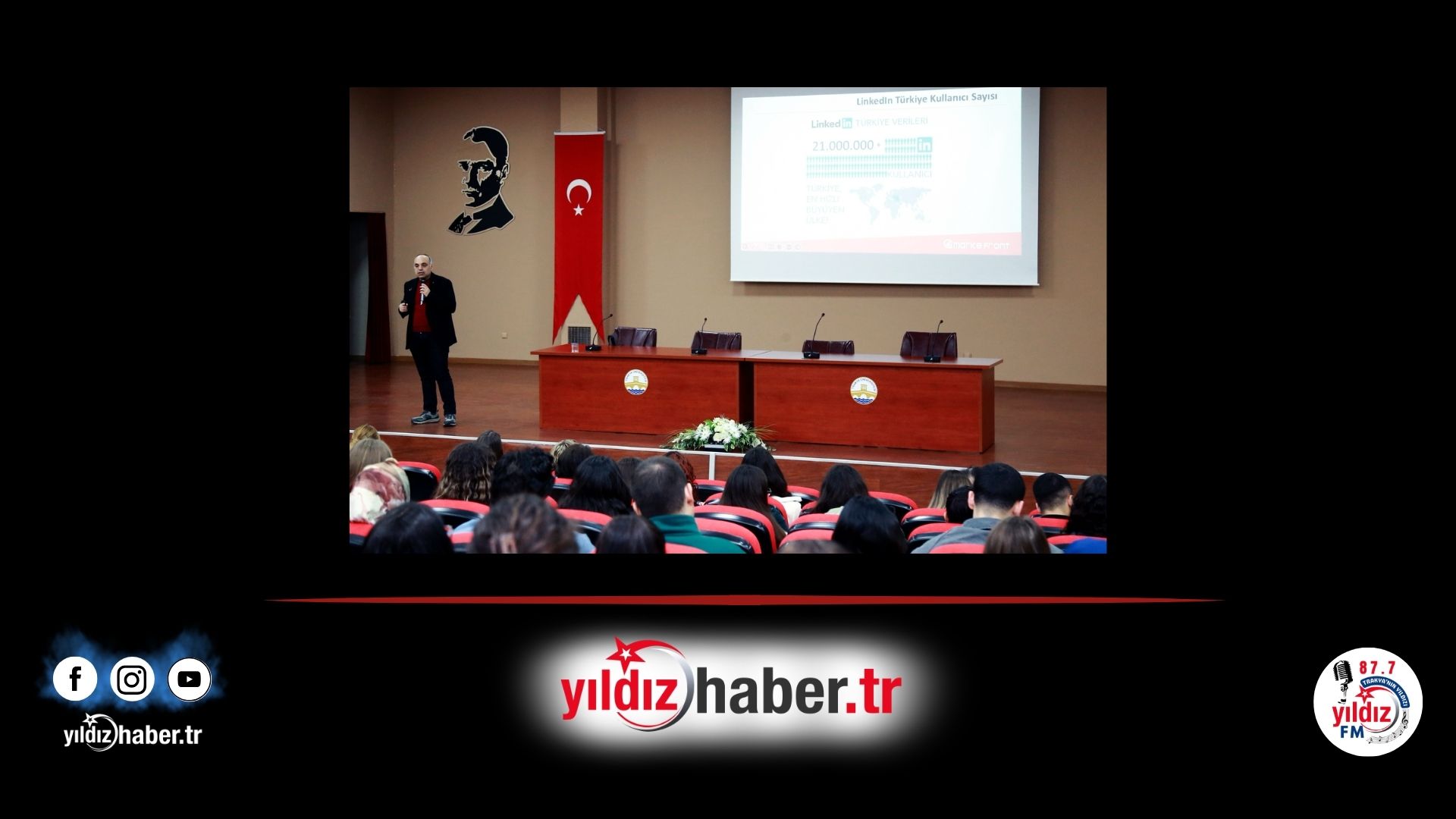 Trakya Üniversitesi’nde Dijital İtibar Eğitimi LinkedIn’de Öne Çıkma Sanatı