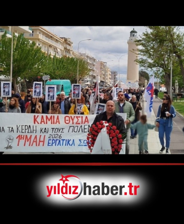 Dedeağaç’ta 1 Mayıs 6 Meriçli Devrimci Nazım Hikmet Şiiriyle Selamlandı