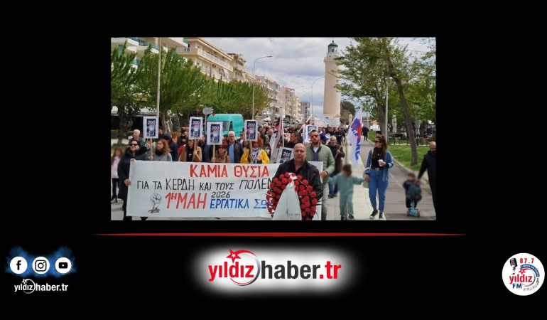 Dedeağaç’ta 1 Mayıs: 6 Meriçli Devrimci Nazım Hikmet Şiiriyle Selamlandı