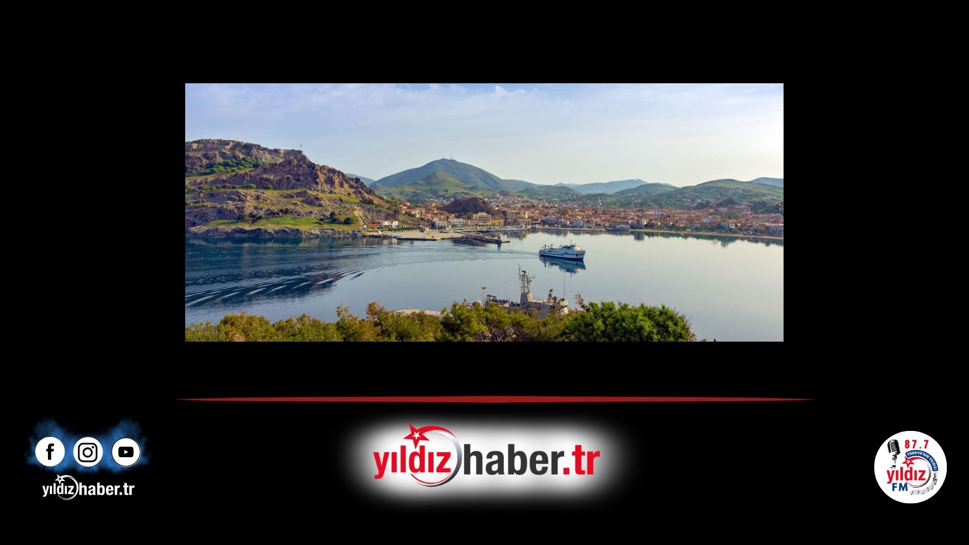 Ege’de Yeni Rota Çanakkale ile Limni Adası Arasında Feribot Seferleri Başlıyor