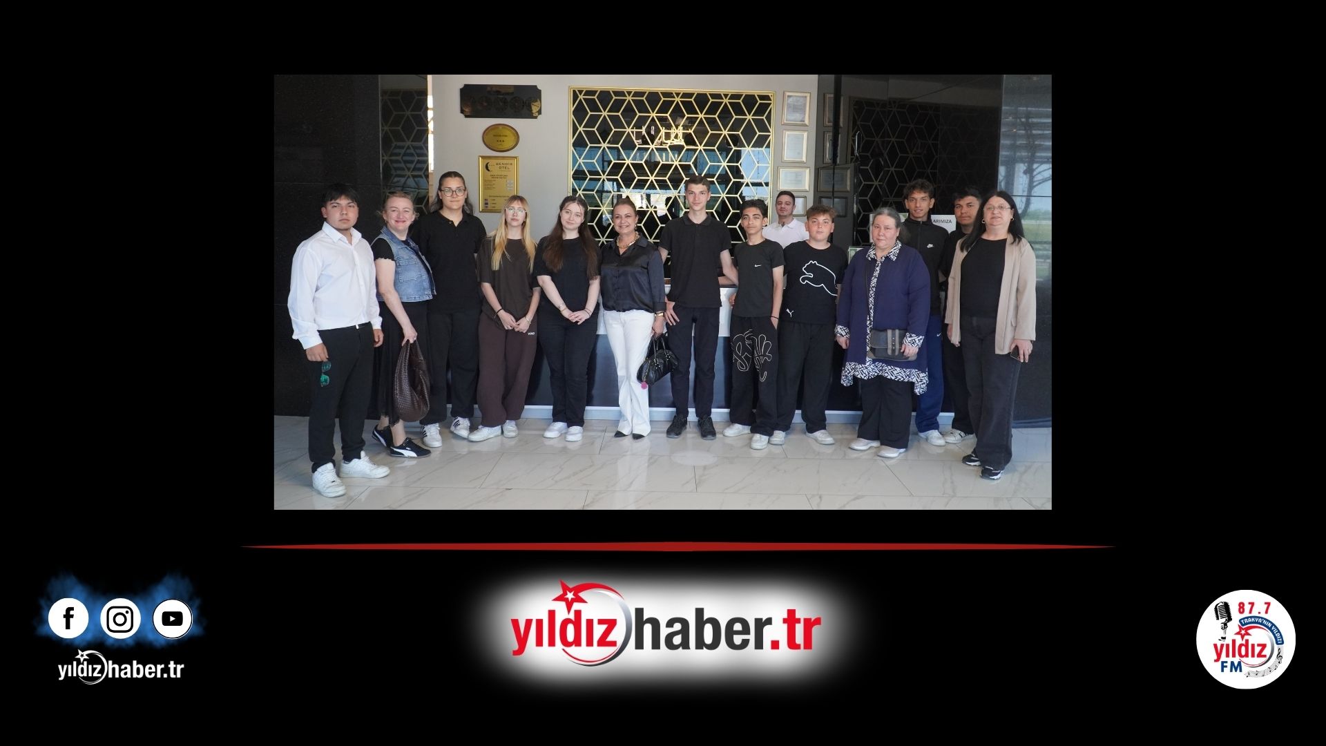 Keşanlı Öğrenciler Sektörle Buluşuyor Marifetli Gençlik Bendis Otel’de Yerinde Eğitim Aldı