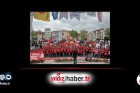 Lüleburgaz’da 1 Mayıs Coşkusu Sokaklar Kırmızıya Büründü
