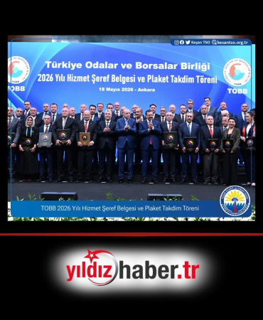 TOBB 2026 Yılı Hizmet Şeref Belgesi ve Plaket Takdim Töreni Gerçekleştirildi