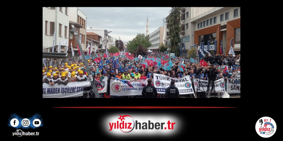TÜRK-İŞ 1 Mayıs’ta Edirne’den Seslendi Emekçinin Dayanacak Gücü Kalmadı