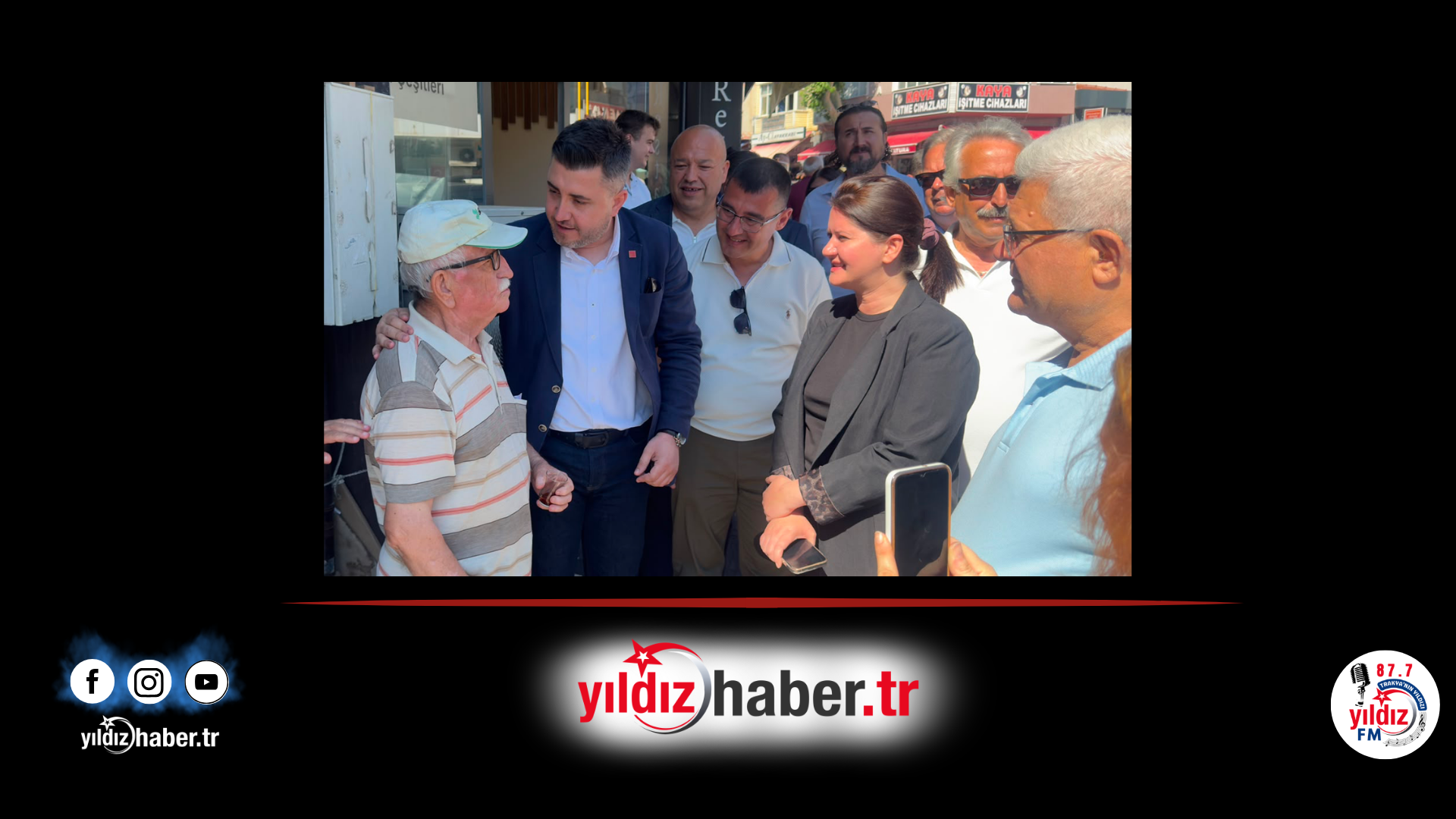 CHP Edirne Örgütü Keşan’da Esnafla Buluştu Halkın İradesine Sahip Çıkacağız