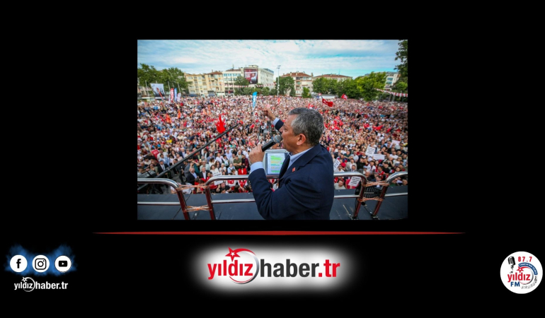 CHP Lideri Özgür Özel Lüleburgaz’da Halkla Buluştu: “Bu Düzen Değişecek”